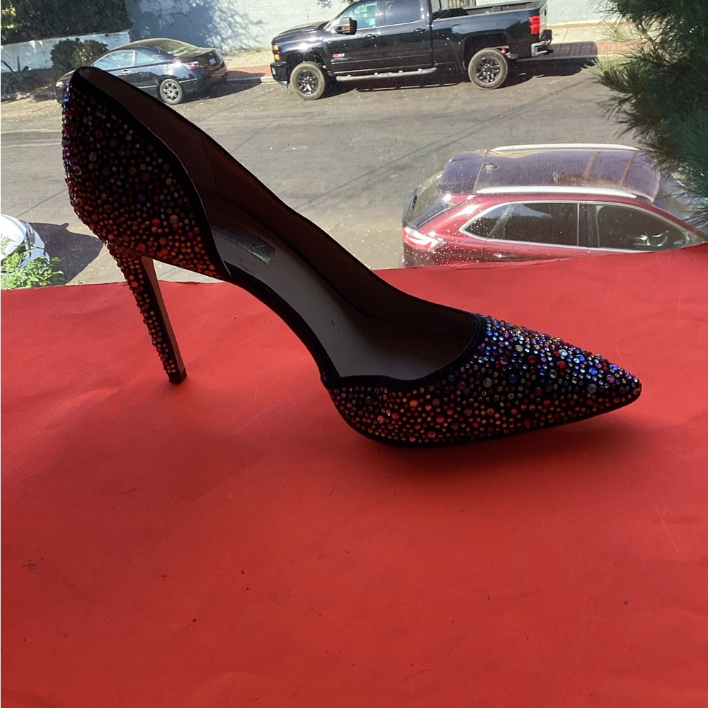 INC international concepts rhinestone pumps